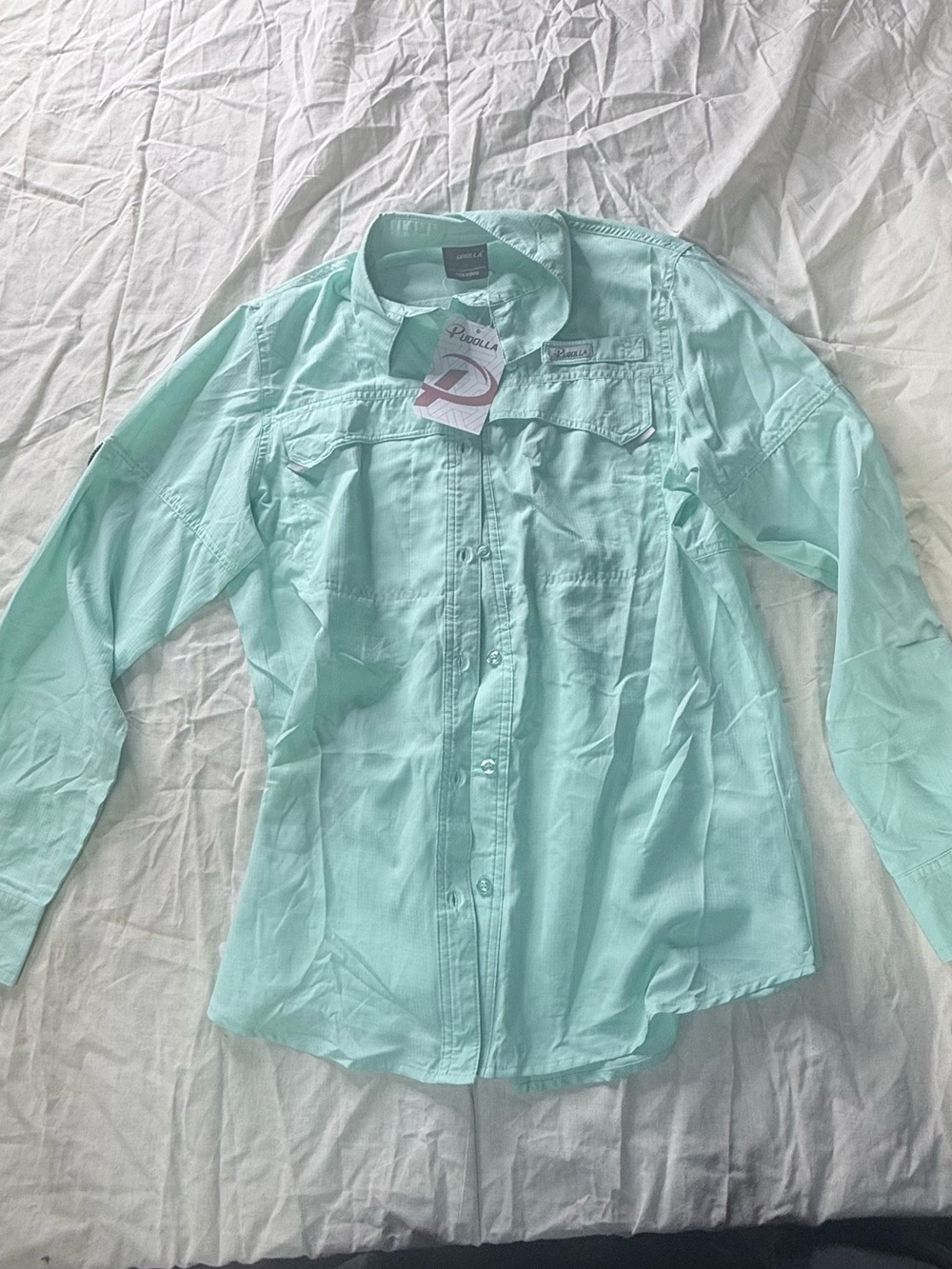 Pudolla Women's UPF 50+ UV Sun Protection Long Sleeve Fishing Shirt